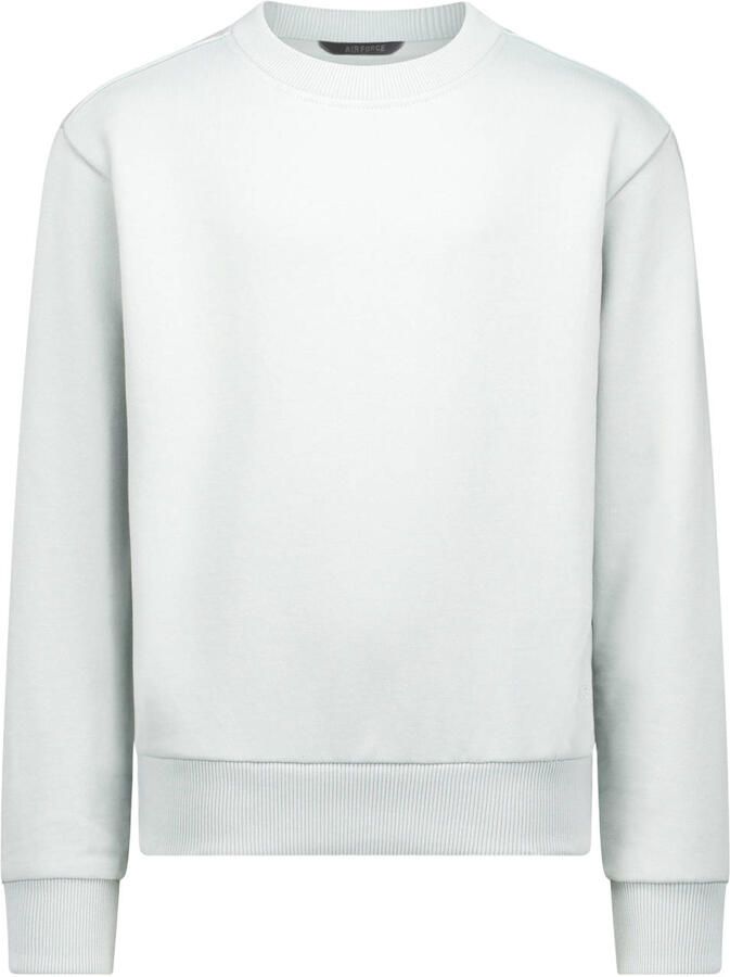 Airforce sweater lichtgrijs