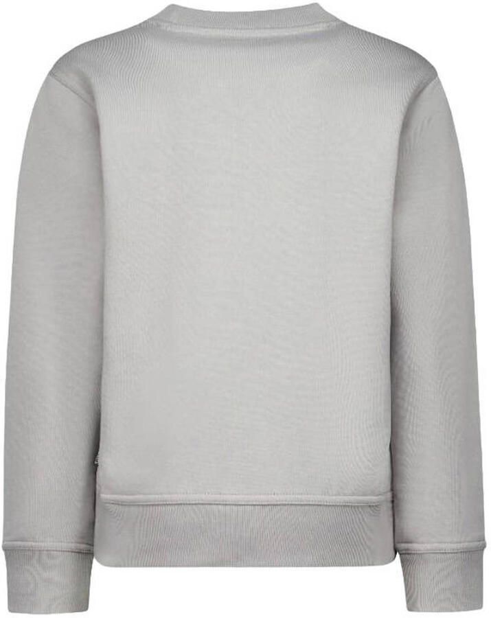 Airforce sweater met logo grijs Logo | Sweater van - Foto 2