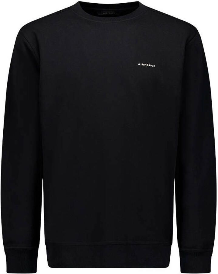 Airforce sweater zwart
