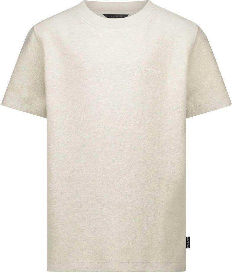 Airforce T-shirt beige