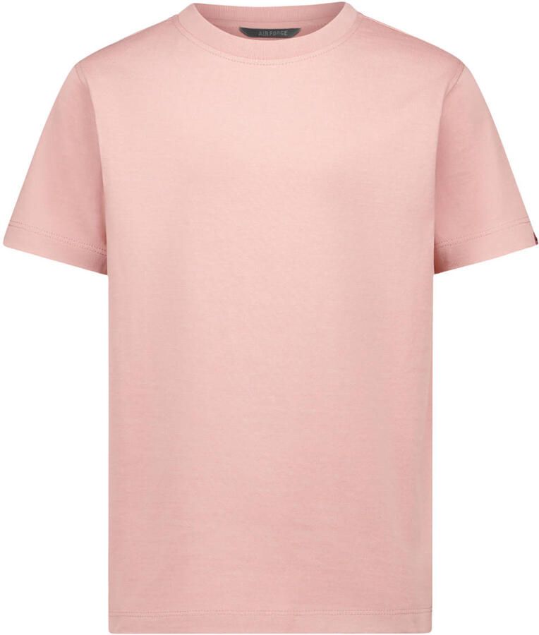 Airforce T-shirt lichtroze