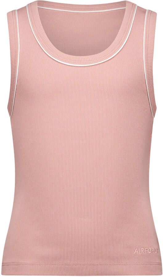 Airforce tanktop lichtroze