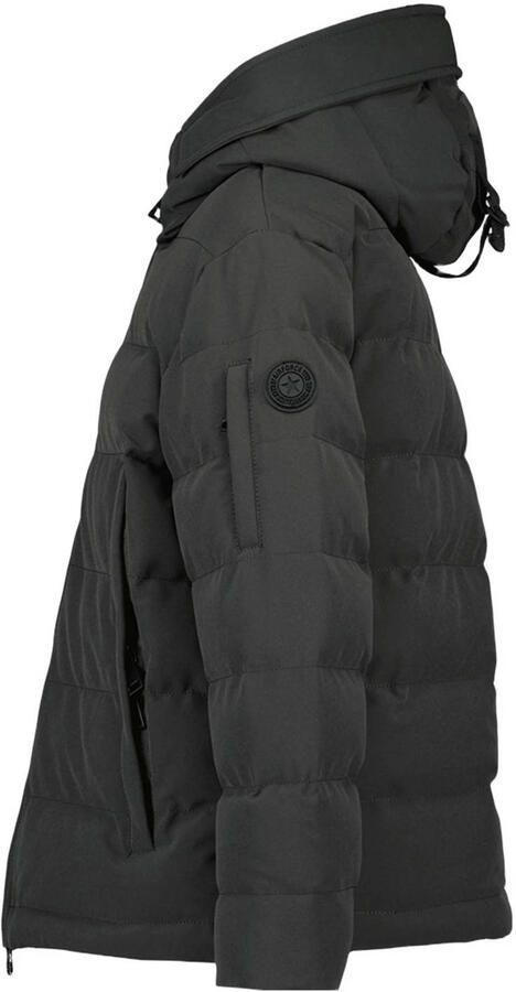 Airforce winterjas grijs Jongens Polyester Capuchon Effen - Foto 2