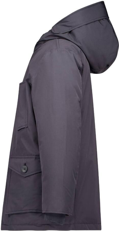 Airforce winterparka grijsblauw Jas Jongens Polyester Ronde hals Effen - Foto 2
