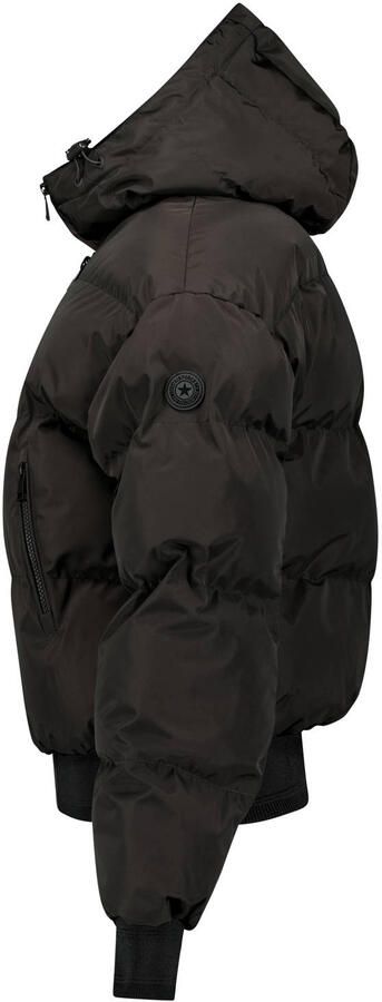 Airforce winterpufferjas zwart