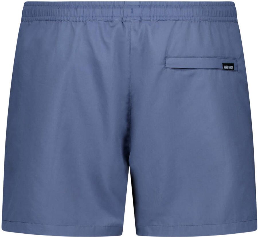 Airforce zwemshort grijsblauw