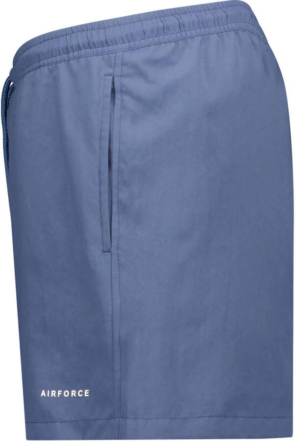 Airforce zwemshort grijsblauw - Foto 2