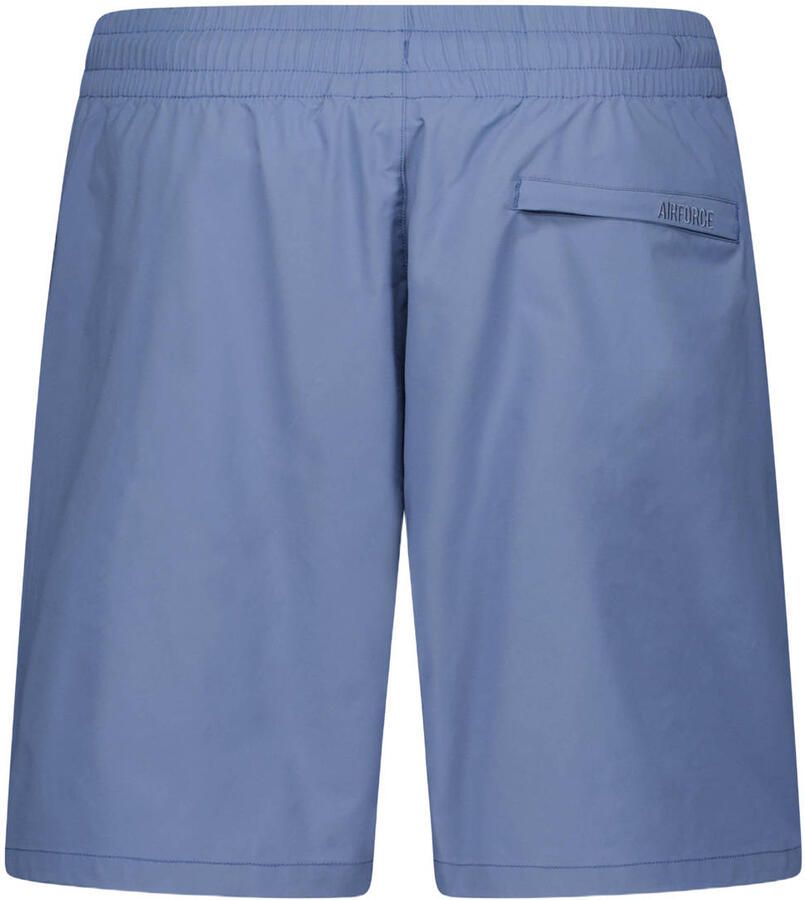 Airforce zwemshort grijsblauw