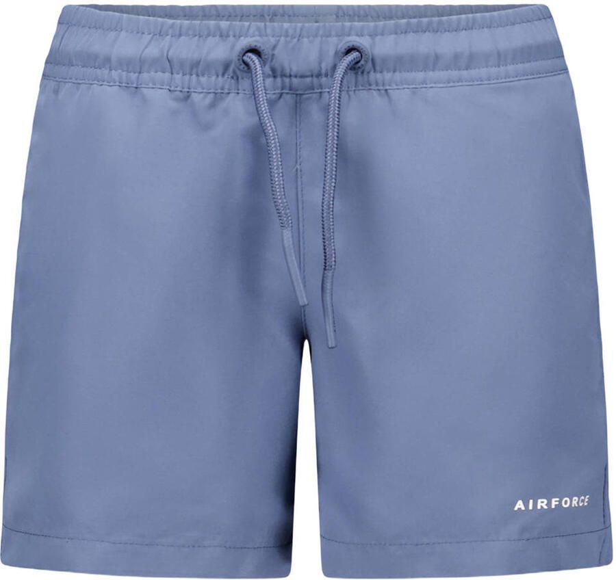 Airforce zwemshort grijsblauw