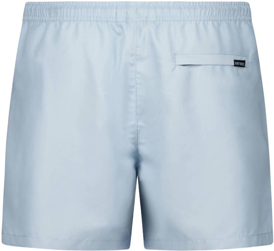 Airforce zwemshort lichtblauw