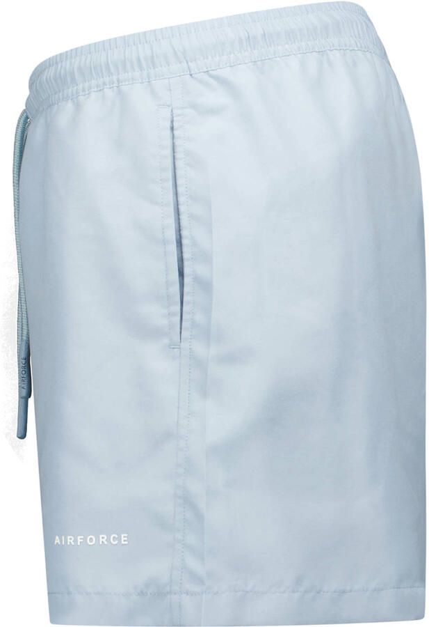 Airforce zwemshort lichtblauw - Foto 3
