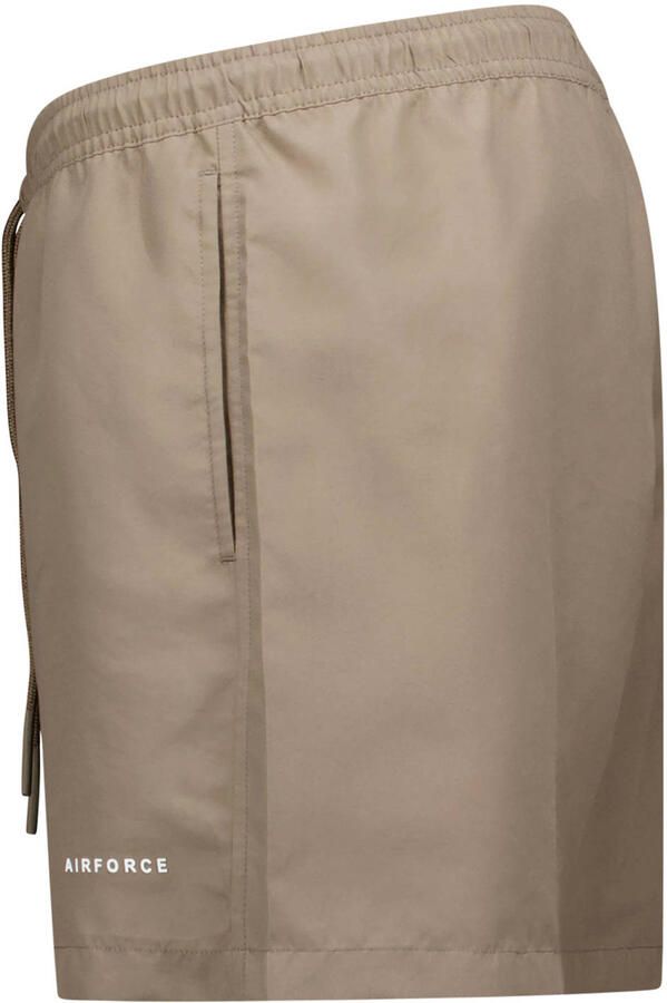 Airforce zwemshort lichtbruin - Foto 2