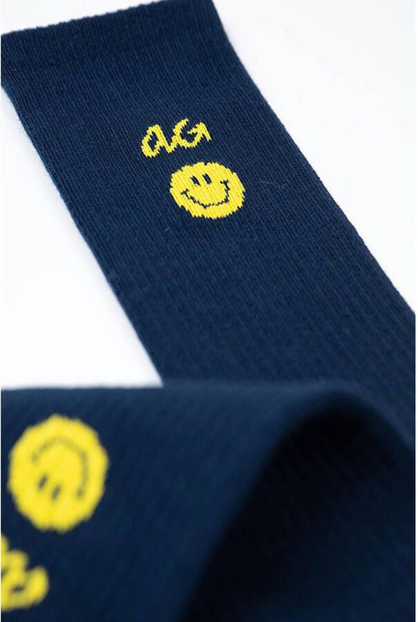 Alfredo Gonzales sokken Athletic Smiley donkerblauw - Foto 2