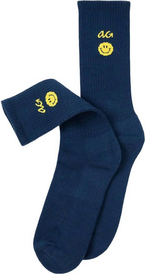 Alfredo Gonzales sokken Athletic Smiley donkerblauw - Foto 3