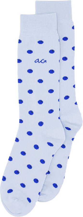 Alfredo Gonzales sokken Blueberries lichtblauw