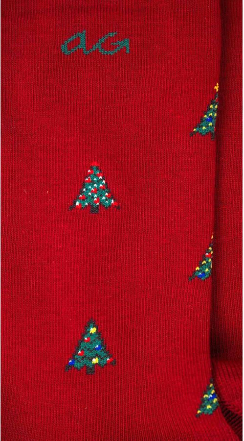 Alfredo Gonzales sokken Christmas Trees rood - Foto 2