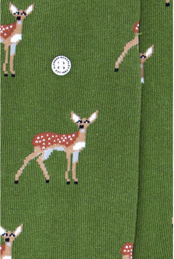 Alfredo Gonzales sokken Deer groen - Foto 2