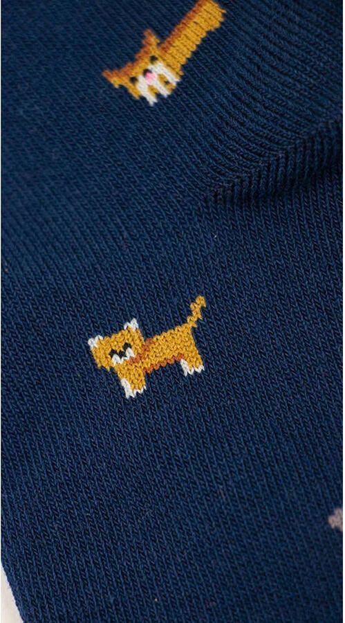 Alfredo Gonzales sokken Doggies donkerblauw - Foto 2
