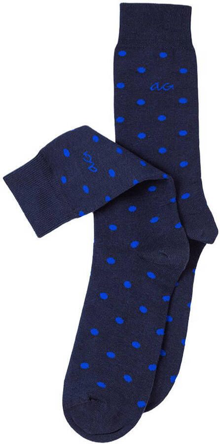 Alfredo Gonzales sokken Dots donkerblauw