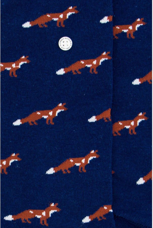 Alfredo Gonzales sokken Foxy donkerblauw - Foto 3