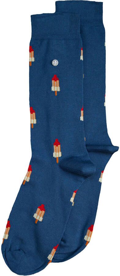 Alfredo Gonzales sokken Raketjes blauw