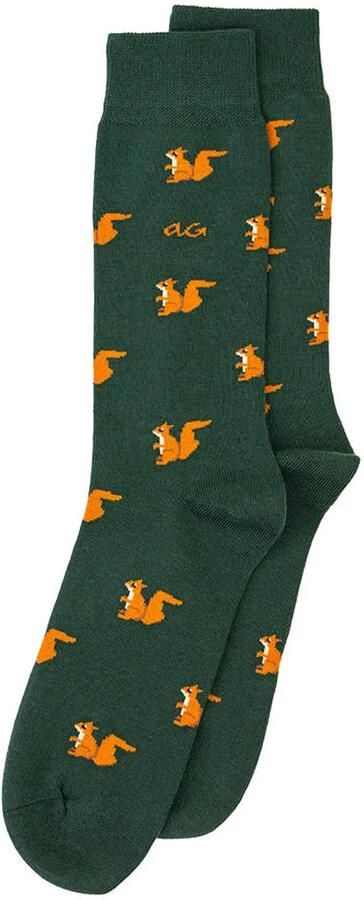 Alfredo Gonzales sokken Squirrel donkergroen