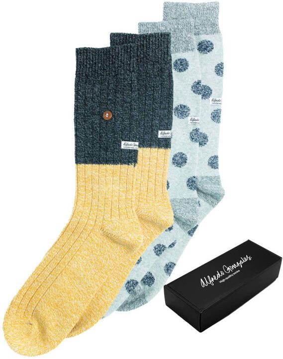 Alfredo Gonzales giftbox sokken set van 2 multi