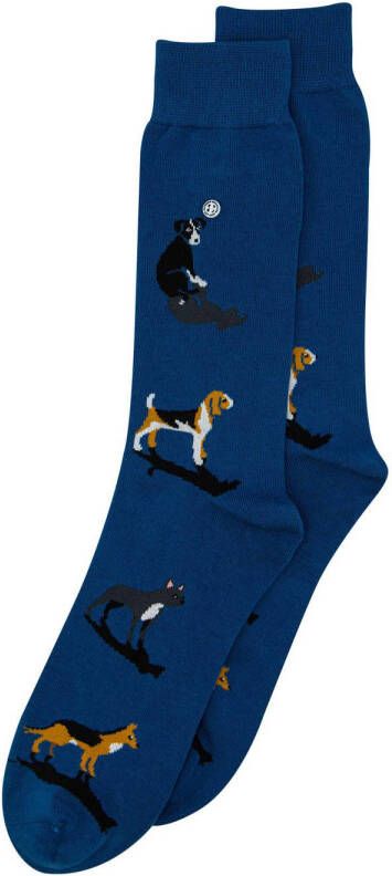 Alfredo Gonzales sokken Dogs donkerblauw
