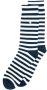 Alfredo Gonzales sokken Harbour Stripes donkerblauw ecru - Thumbnail 1