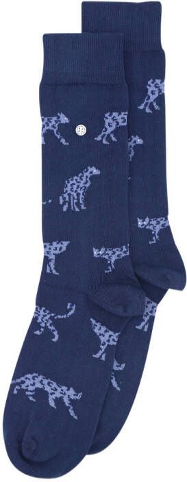 Alfredo Gonzales sokken Jaguar donkerblauw