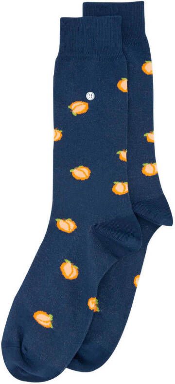 Alfredo Gonzales sokken Peach donkerblauw