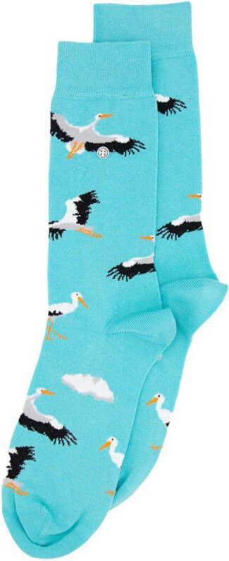 Alfredo Gonzales sokken Stork met print cyaan
