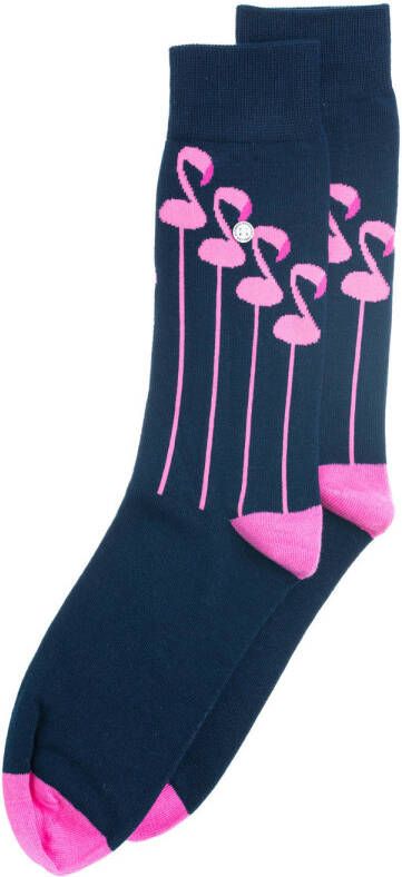 Alfredo Gonzales sokken The Flamingo donkerblauw