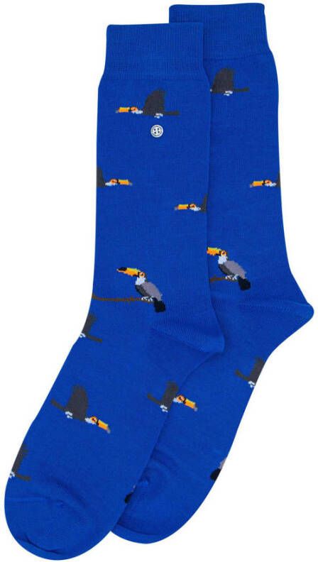 Alfredo Gonzales sokken Toucan blauw
