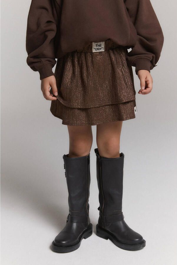 Alix the Label Alix Mini strokenrok met glitters