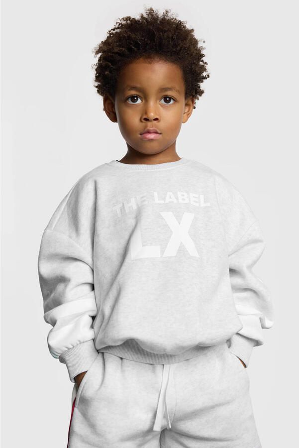 ALIX MINI Truien & Vesten Sporty Sweater Lichtgrijs - Foto 3