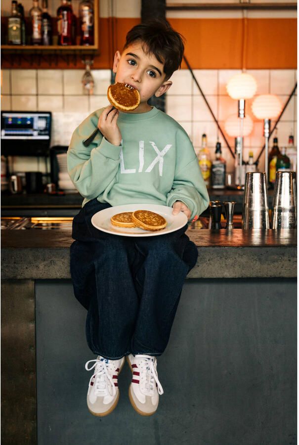 ALIX MINI Meisjes Truien & Vesten World Tour Sweater Mint