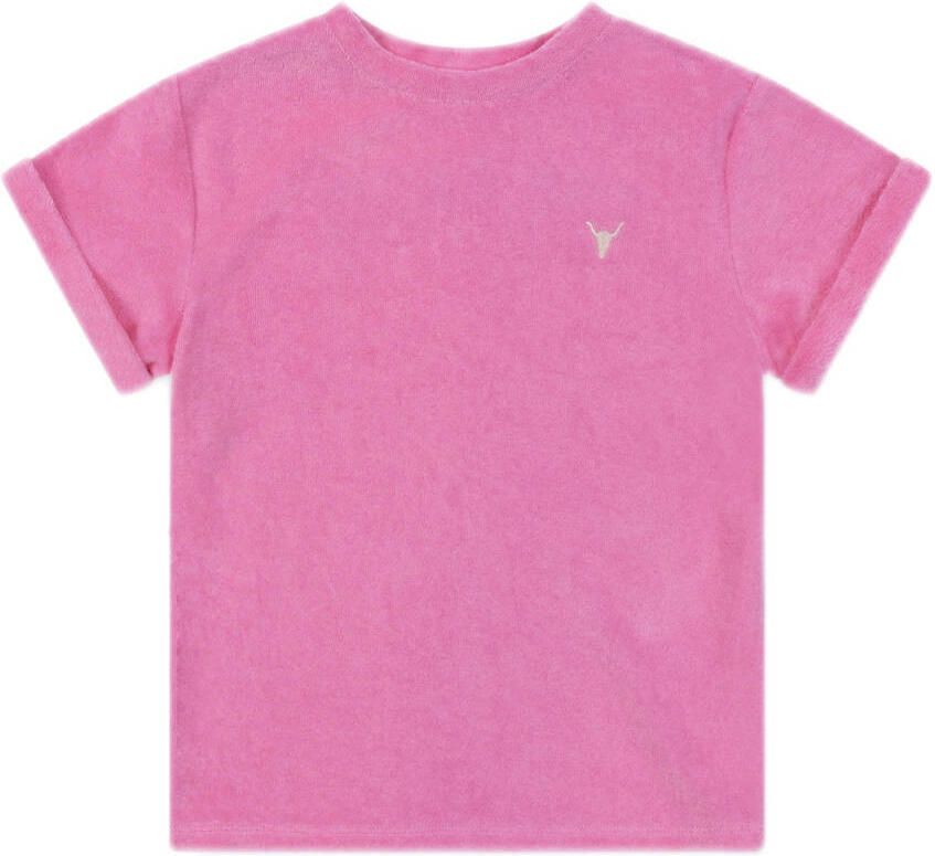 ALIX MINI Meisjes Tops & T-shirts Terry T-shirt Roze - Foto 2