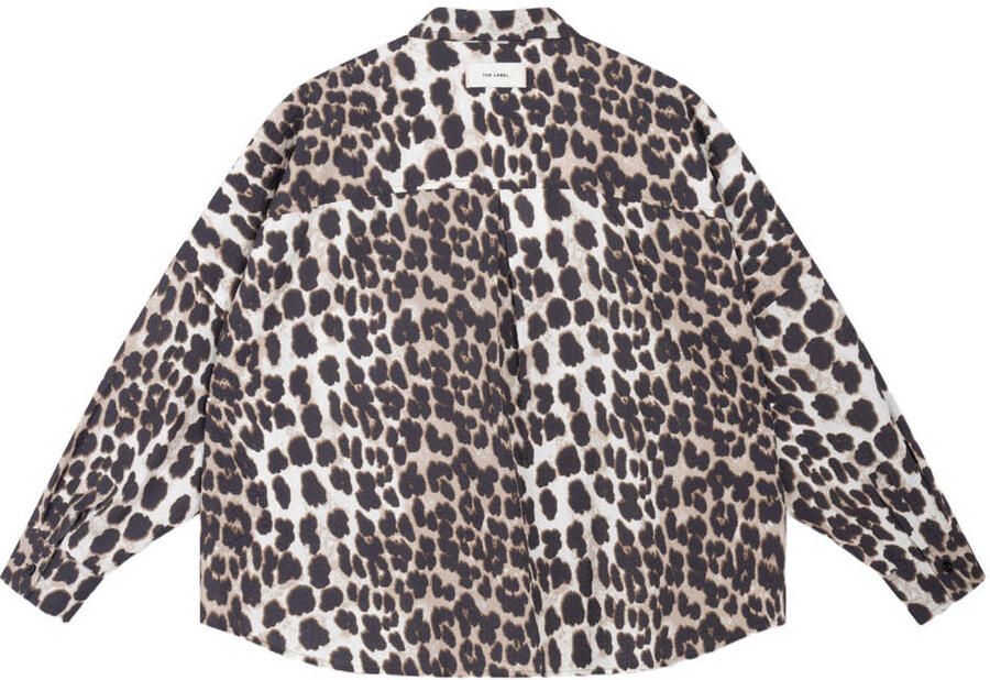 ALIX THE LABEL Dames Blouses Ladies Woven Animal Blouse Multi - Foto 5