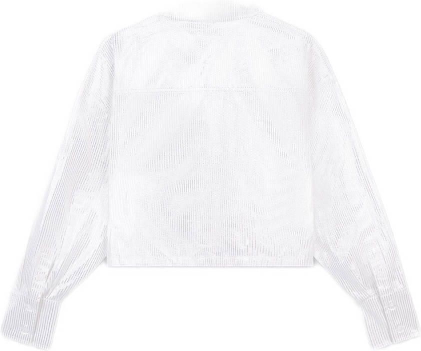 Alix The Label Elegante Pinstripe Blouse voor Dames White Dames - Foto 6