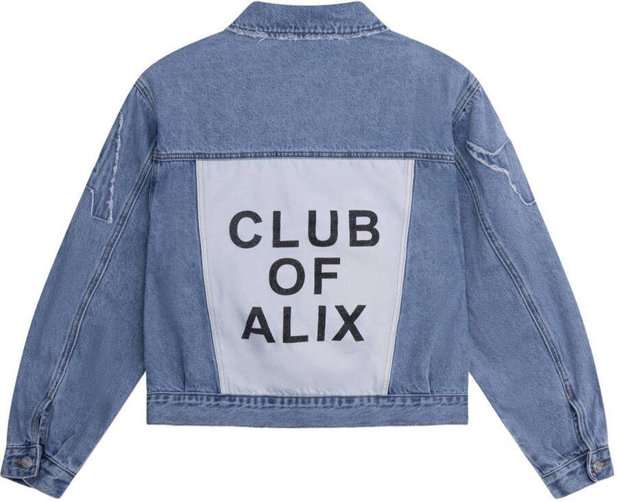 Alix the Label denim spijkerjas light blue denim - Foto 2