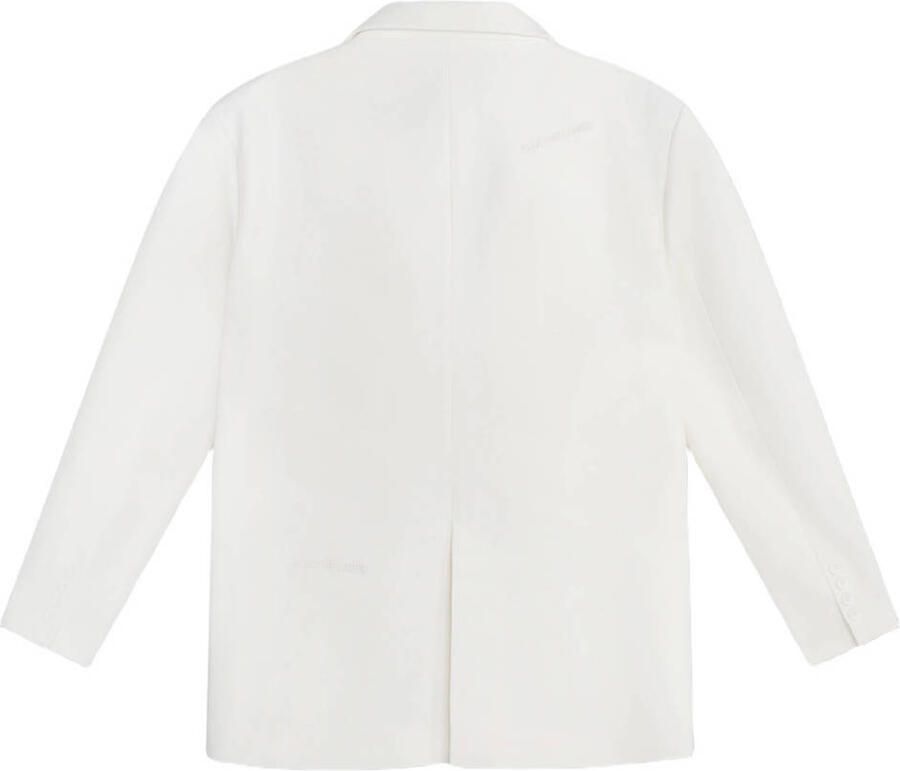 ALIX THE LABEL Dames Blazers Ladies Woven Flowy Oversized Blazer Gebroken Wit - Foto 7