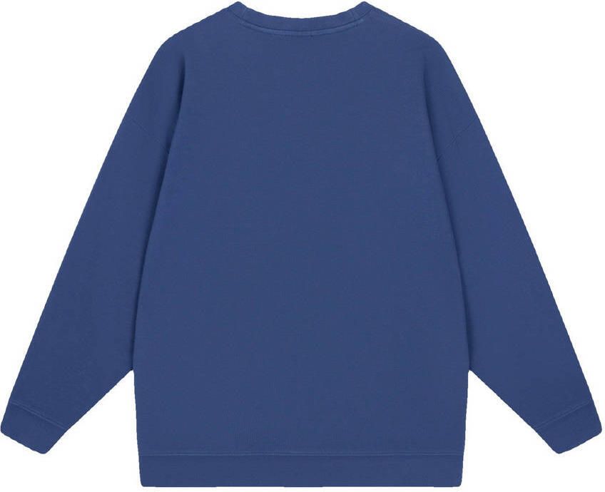 Alix the Label sweater marineblauw rib gebreid - Foto 2