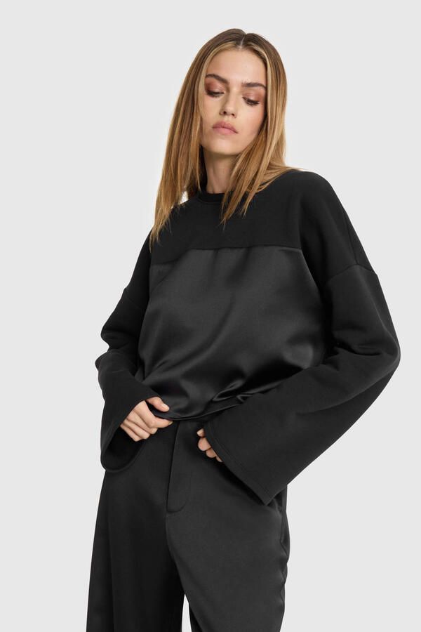 Alix the Label sweater zwart