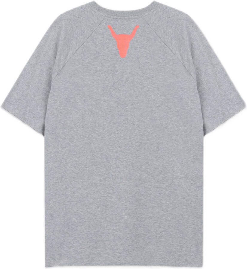 ALIX THE LABEL Dames Jurken Knitted Sweat Dress Grijs - Foto 5