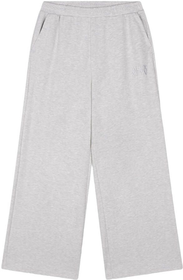 Alix the Label wide leg casual broek grijs - Foto 2