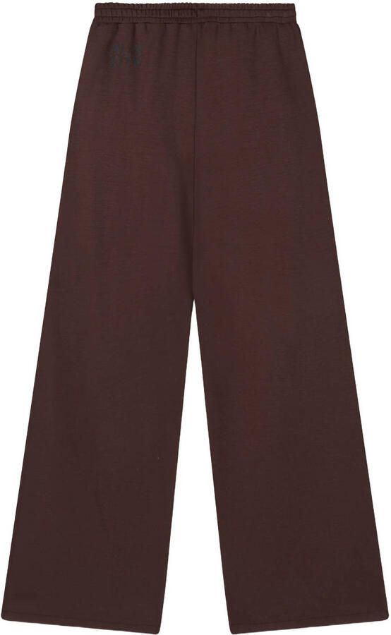 Alix the Label wide leg joggingbroek bruin - Foto 2