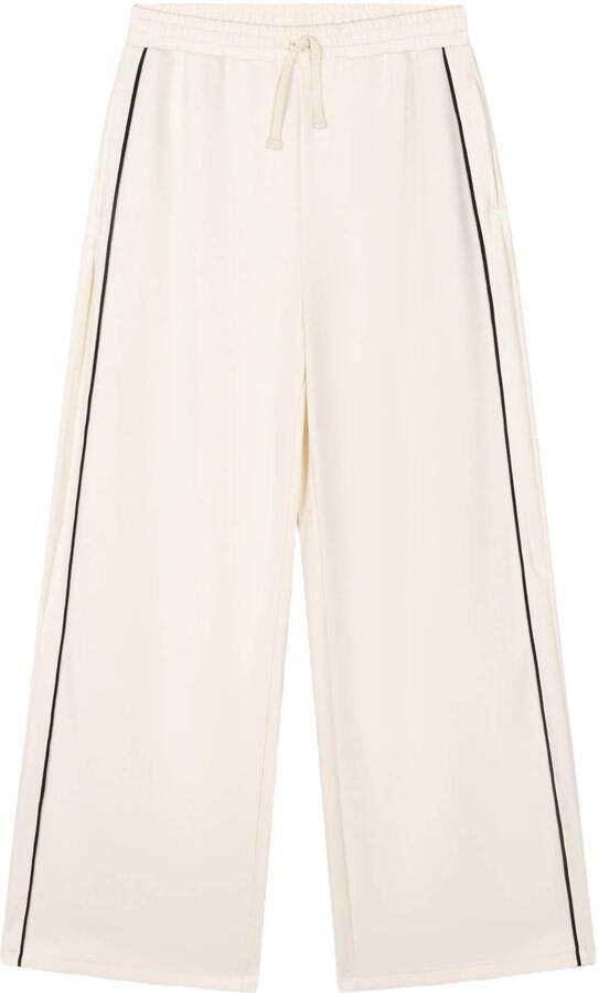 Alix the Label wide leg joggingbroek crème - Foto 2