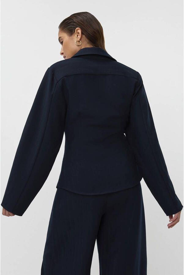AMAYA Amsterdam aansluitende blouse donkerblauw - Foto 2