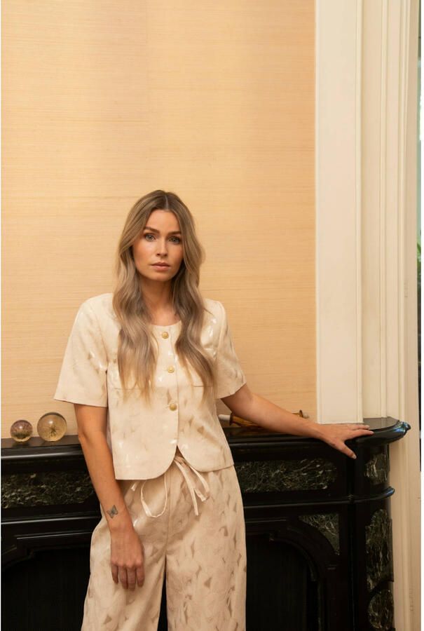 AMAYA AMSTERDAM Dames Blazers Silver Zilverkleurig - Foto 5